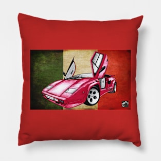 Geo3Doodles Lambo Count Doodle Pillow