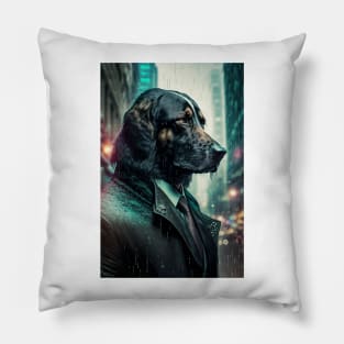 Dog Wick #3 Pillow