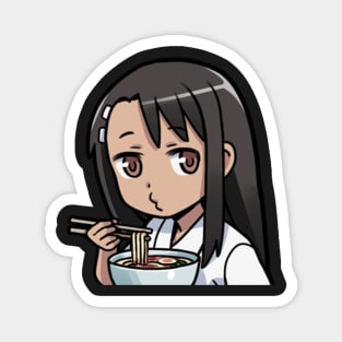 Nagatoro eatin' ramen Magnet