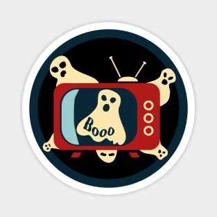 Ghosts on the tv Magnet