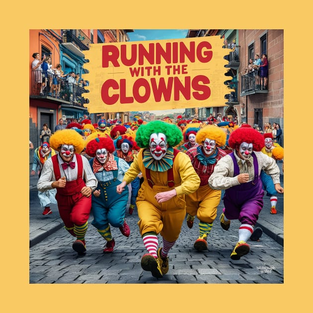 Run with the clowns by Dizgraceland