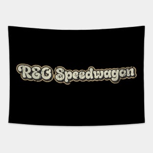 REO Speedwagon - Vintage Text Tapestry