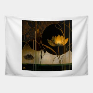 Flower and gold Tapestry