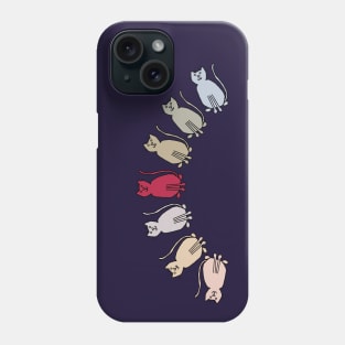 Magentaverse Cats Rainbow Animals Phone Case