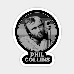 retro phil collins Magnet