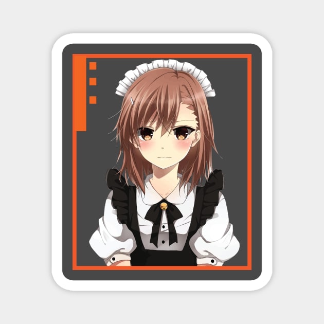 Misaka Mikoto Magnet by Hi Monday