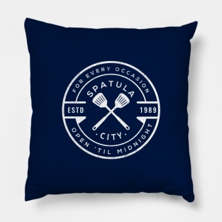 Spatula City Est. 1989 - UHF vintage logo Pillow