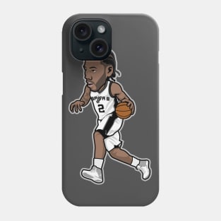 Kawhi Leonard Cartoon Fan Phone Case