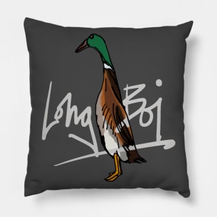 Long Boi Mallard Duck Pillow