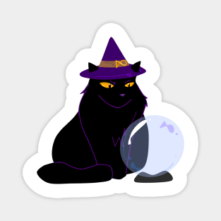 Witch Kitty Magnet