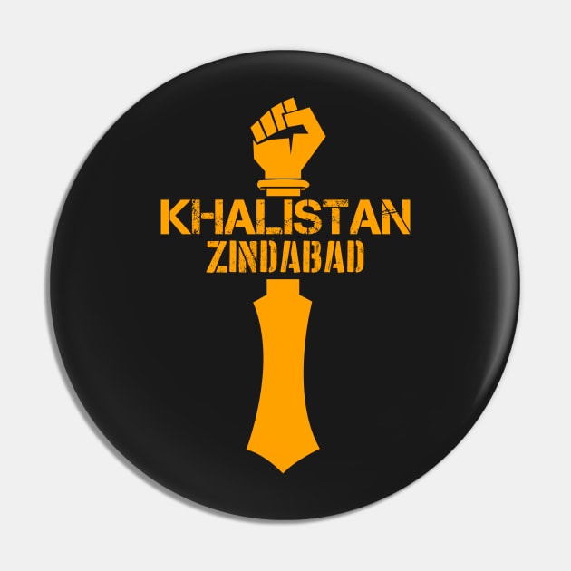 Khalistan Zindabad Pin by inkstyl