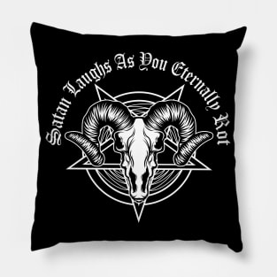 Thrash Metal with Satanic Pentagram Pillow