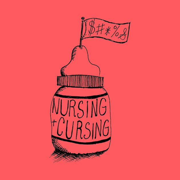 Nursing & Cursing Podcast Logo by Nursing & Cursing Podcast