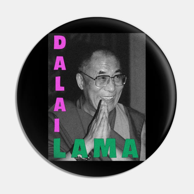 14th Dalai Lama Portrait Pin by Suva