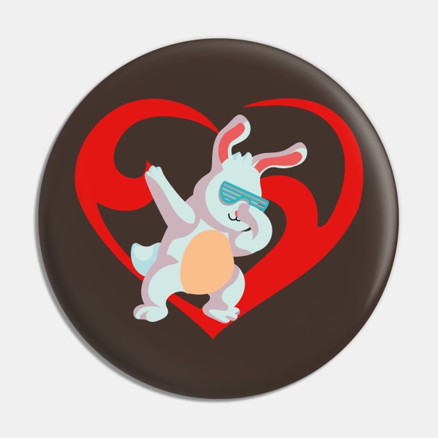 dab it rabbit Pin by youki