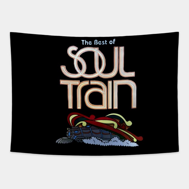 Soul Train Vintage Tapestry by Tivanatee