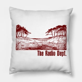 The Radio Dept •• Original Fan Retro Design Pillow