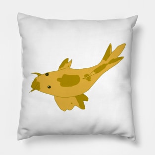 Yellow Catfish Pillow