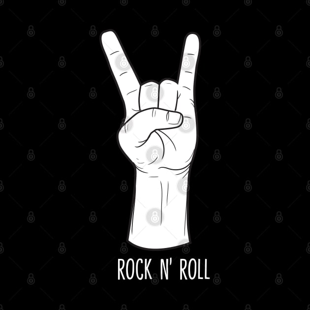 The Symbol of Rock N Roll by Tee Tow Argh 