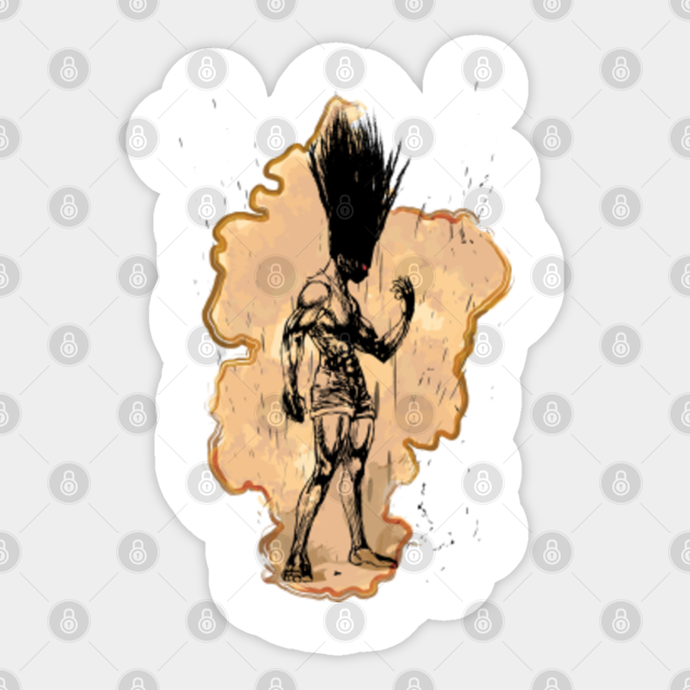 Gon 5 Stages Of Grief Gon Freecss Sticker Teepublic Gon 5 Stages Of Grief Gon Freecss Sticker Teepublic
