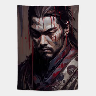 Gothic Samurai - Oil Paint Tapestry