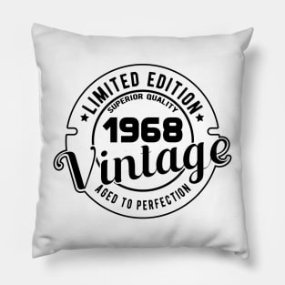 1968 VINTAGE - 53Th BIRTHDAY GIFT Pillow