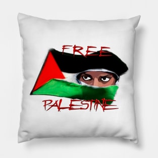 Free Palestine Pillow