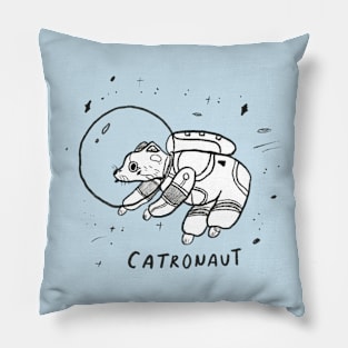 Catronaut (light) Pillow