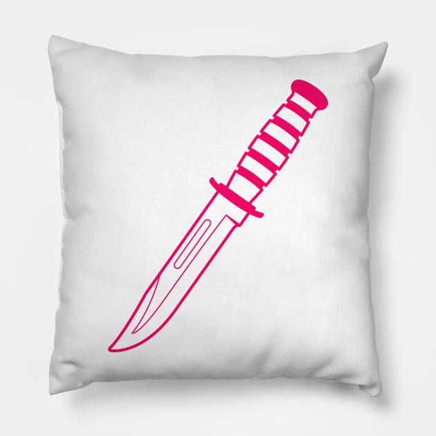 The Knife Pillow by bembureda