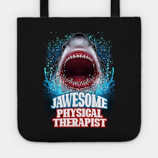 Jawesome Physical Therapist - Great White Shark Tote