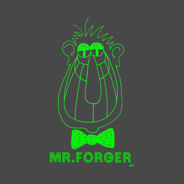 Mr.Forger - All Dressed Up - green by ZoinksTeez