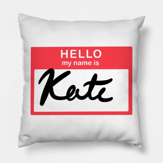 Hello, my name is Kate Pillow by simonescha