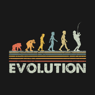 HUMAN FISHING EVOLUTION T-Shirt