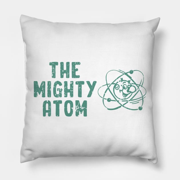 The Mighty Atom - Reddy Kilowatt Pillow by Sayang Anak