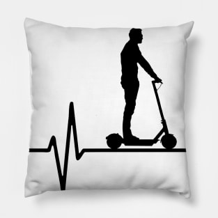 scooter teamshirt Pillow