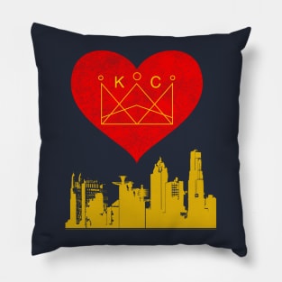 We Love Kansas City 2 Pillow