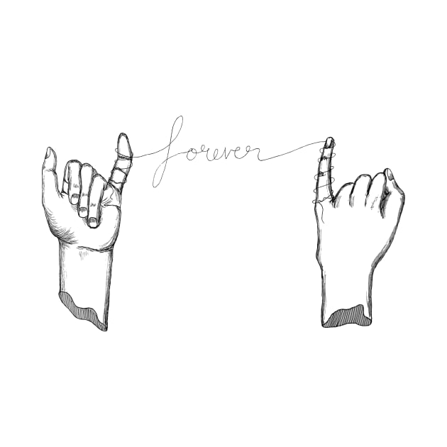 Forever Hands by Minervalus-Art