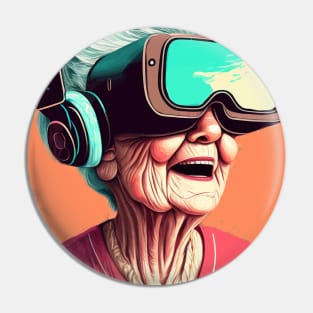 Gamer Granny! Pin