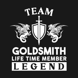 Goldsmith Name T Shirt - Goldsmith Life Time Member Legend Gift Item Tee T-Shirt