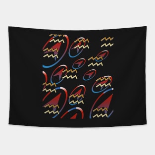 acuario style3 Tapestry