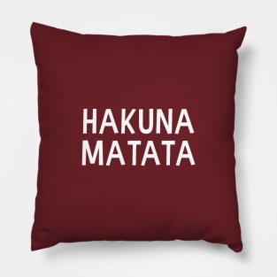 Hakuna Matata Pillow