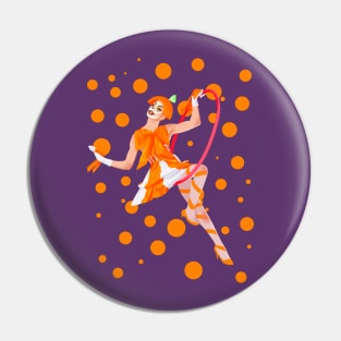 orange oddly Pin