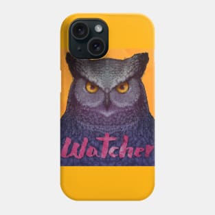 Owl Watcher Phone Case