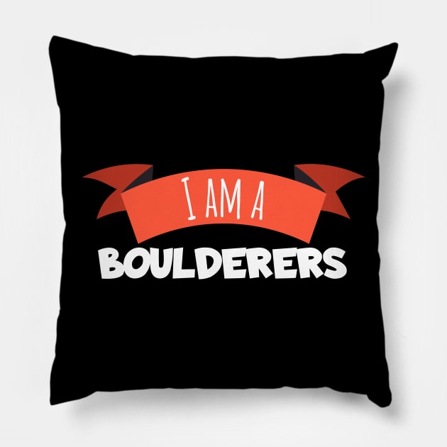 I am a boulderers Pillow by maxcode