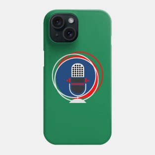 Large Diaphragm Microphone - Musician Streamer Radio and Podcast Phone Case