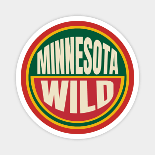 wild minnesota circle Magnet