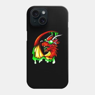 Poison dragon bust Phone Case