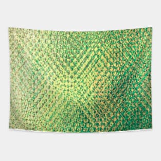 Iridescent Yellows Greens Tapestry