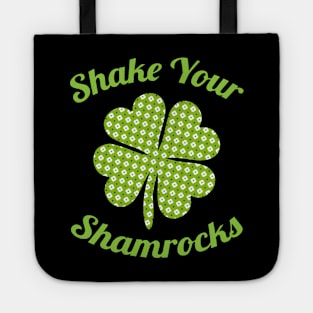 Cute & Funny Shake Your Shamrocks St. Patty's Day Tote