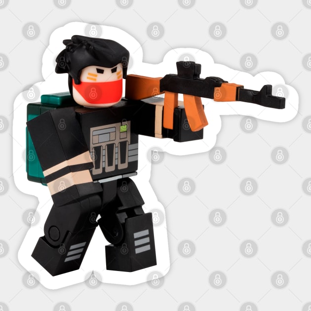 Neon Roblox Boy Sticker - Download Cool Roblox Stickers for Free